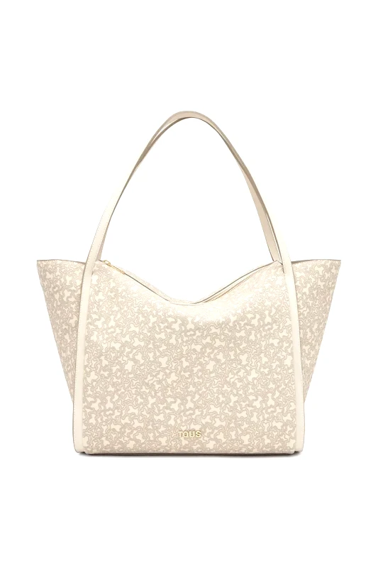 Tous Τσάντα Tous KAOS MINI LINES χρώμα: μπεζ, 2002183701