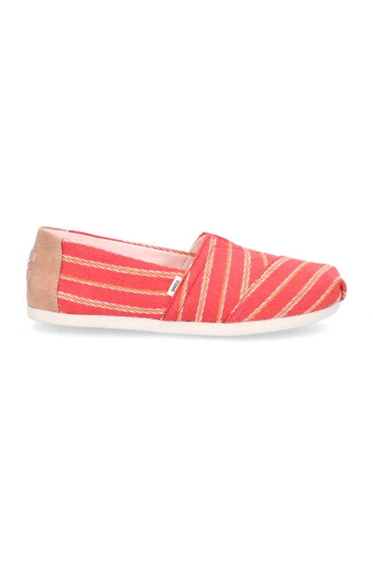 Toms Εσπαντρίγιες Toms χρώμα: κόκκινο