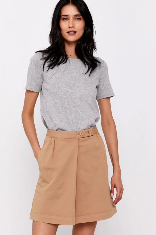 United Colors of Benetton Μπλουζάκι United Colors of Benetton γυναικείo, χρώμα: γκρι