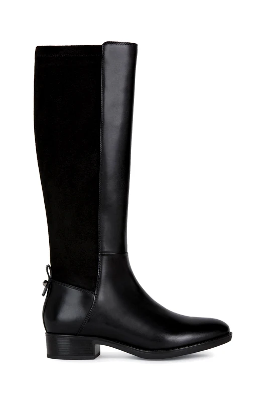 Geox Μπότες Geox D FELICITY χρώμα: μαύρο D16G1D 043JZ C9999