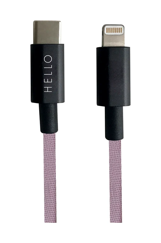 Design Letters Design Letters Καλώδιο φόρτισης USB-C Lightning 1m