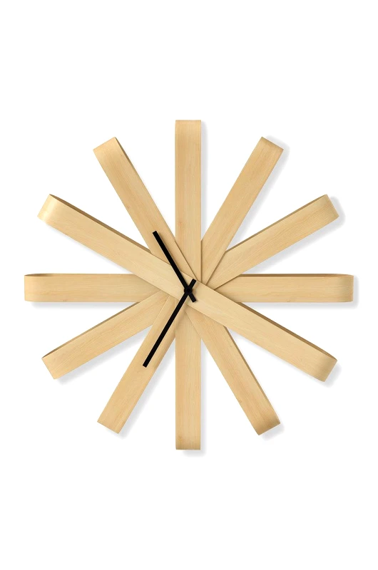 Umbra Umbra ρολόι τοίχου Ribbonwood