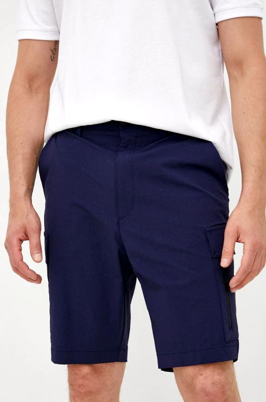 HUGO Σορτς HUGO χρώμα: ναυτικό μπλε