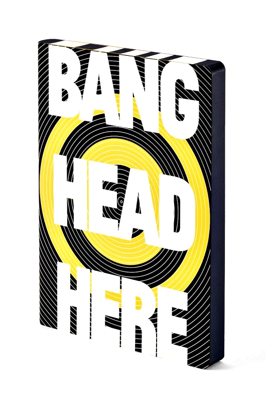 Nuuna Nuuna - Σημειωματάριο BANG HEAD HERE