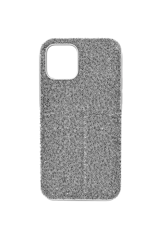 Swarovski Θήκη κινητού Swarovski iPhone 12/12 Pro High χρώμα: γκρι