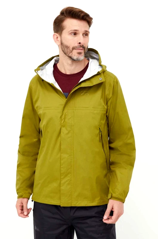 Helly Hansen Αδιάβροχο μπουφάν Helly Hansen Loke ανδρικό, χρώμα πράσινο 62252