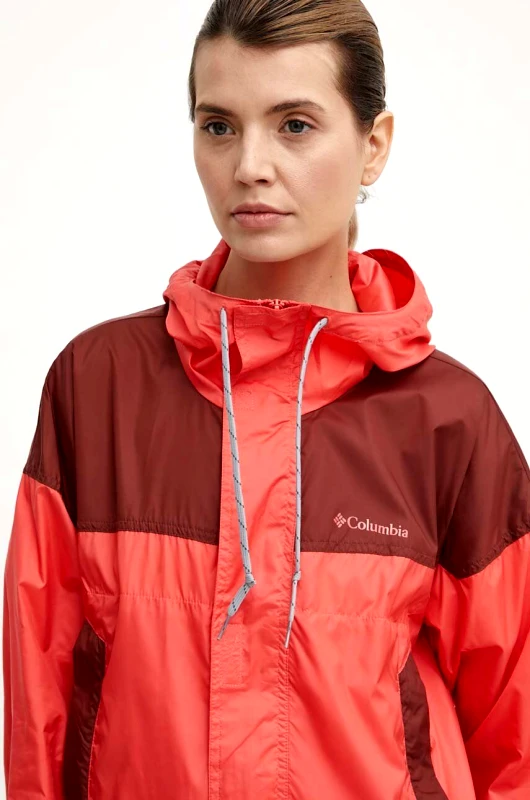 Columbia Μπουφάν Columbia Flash Challenger χρώμα κόκκινο 1989511