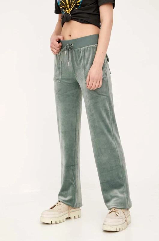 Juicy Couture Παντελόνι φόρμας Juicy Couture χρώμα: πράσινο