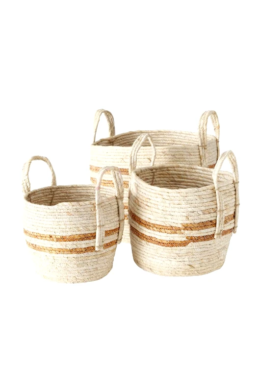 Boltze Boltze Σετ διακοσμητικά καλάθια (3-pack)
