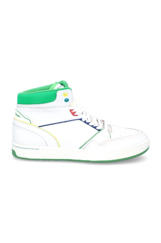 PS Paul Smith Δερμάτινα παπούτσια PS Paul Smith χρώμα: γκρι