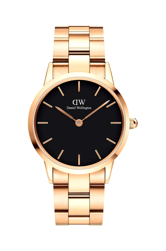 Daniel Wellington Ρολόι Daniel Wellington Iconic Link 36 χρώμα: ροζ
