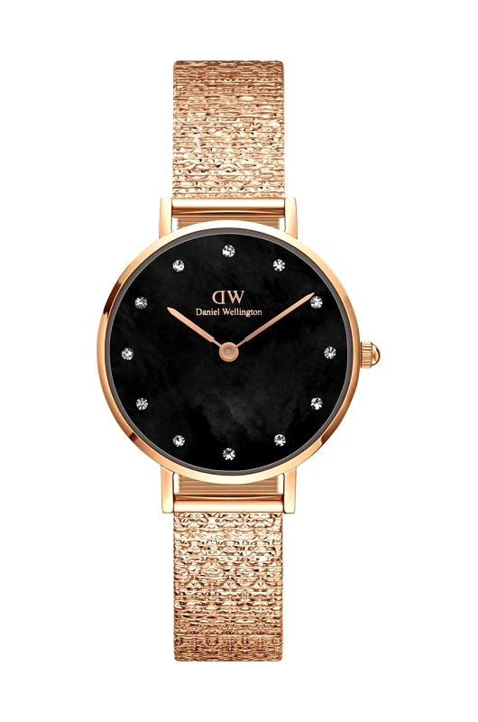 Daniel Wellington Ρολόι Daniel Wellington Petite 28 Lumine χρώμα: ροζ