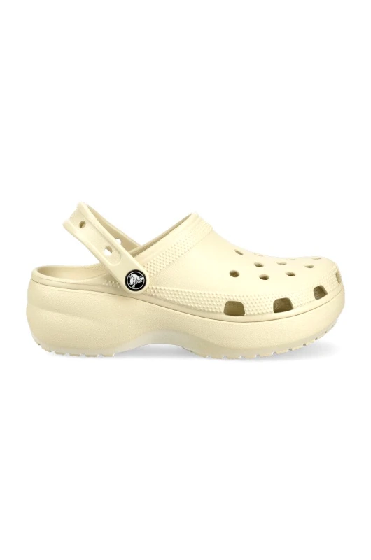 Crocs Παντόφλες Crocs NHL Pittsburgh Penguins Classic Platform Clog Classic Platform Clog W , χρώμα: μπεζ H-MVPSP15WBP-QL 206750