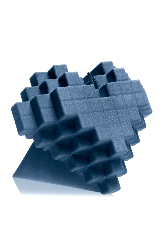 Candellana Διακοσμητικό κερί Candellana Heart Pixel