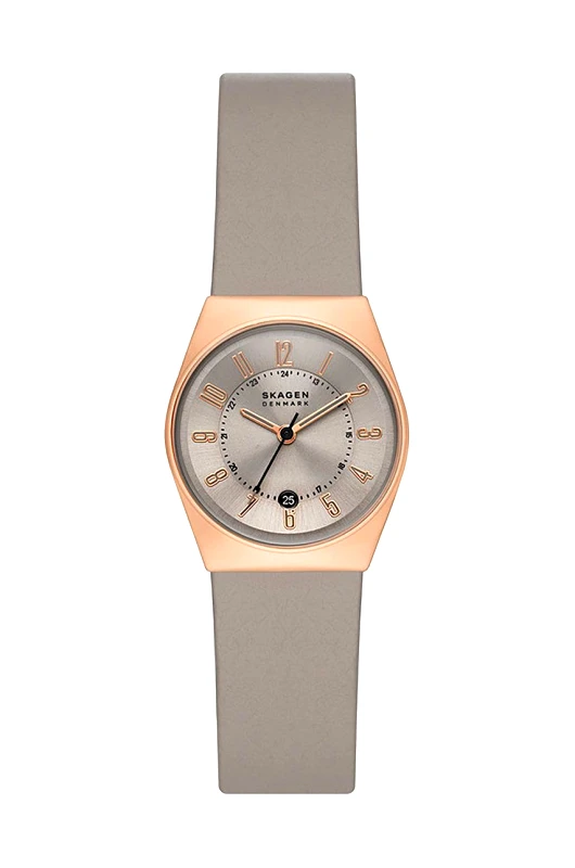 Skagen Ρολόι Skagen χρώμα: χρυσαφί
