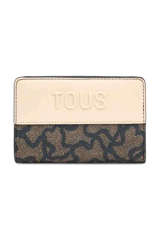 Tous Πορτοφόλι Tous KAOS ICON χρώμα: μαύρο, 2002186552