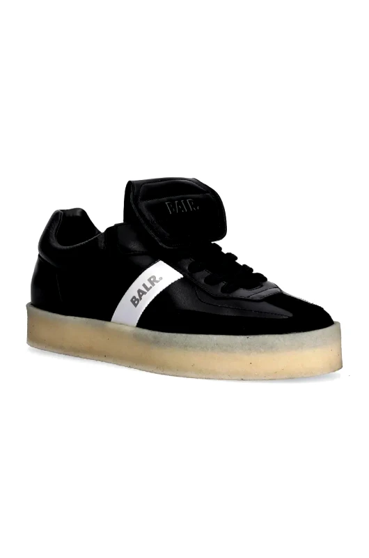 BALR. Δερμάτινα αθλητικά παπούτσια BALR. GOTG Retro Sneaker χρώμα: μαύρο, B1511.1048