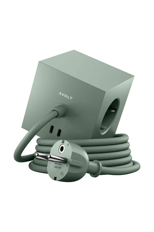 Avolt Μαγνητικός κύβος φόρτισης Avolt Square 1, 2 x USB, 1,8 m