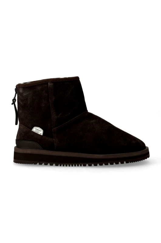 Suicoke Μπότες χιονιού σουέτ Suicoke Els-Mwpab χρώμα: καφέ