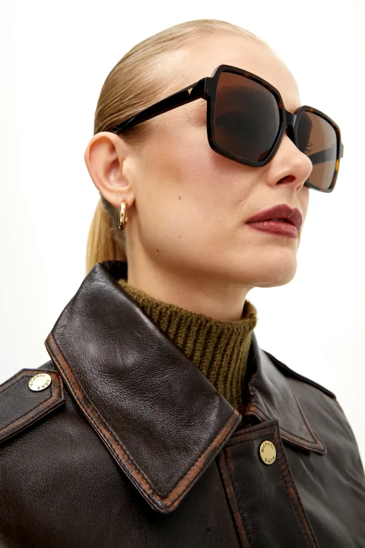 Bottega Veneta Γυαλιά ηλίου Bottega Veneta χρώμα: καφέ, BV1317SK