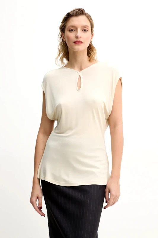 Bruuns Bazaar Μπλουζάκι Bruuns Bazaar χρώμα: μπεζ, BBW4214