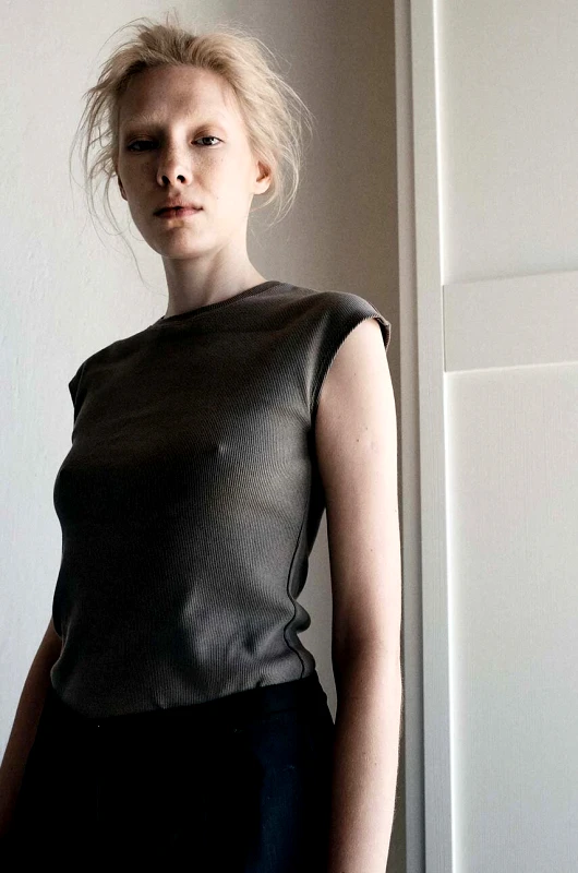 Muuv. Βαμβακερό τοπ MUUV. TETE χρώμα: πράσινο, TETE