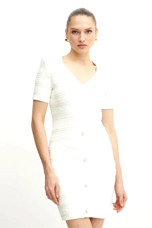 Marciano Guess Φόρεμα Marciano Guess AMELIA χρώμα: μπεζ, 5RGK04 5852Z