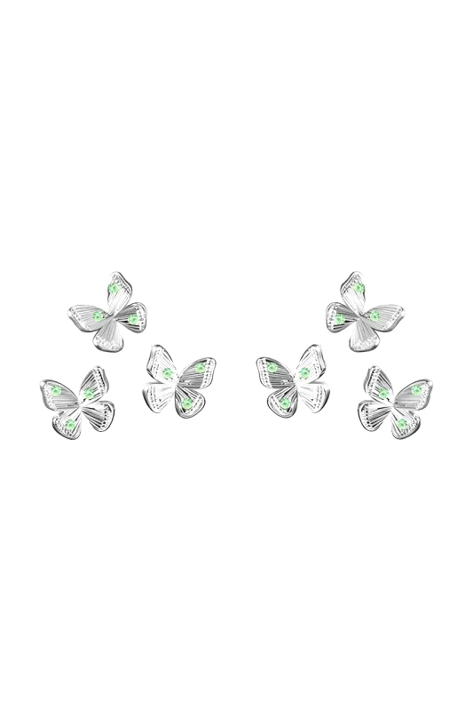 Lilou Επάργυρα σκουλαρίκια Lilou Papillon 235/7/KOL/NO1/3/SR