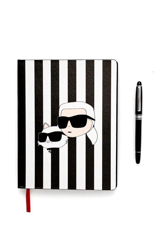 Karl Lagerfeld Σημειωματάριο και στυλό Karl Lagerfeld Ikon 2.0 χρώμα: μαύρο, A1M42035
