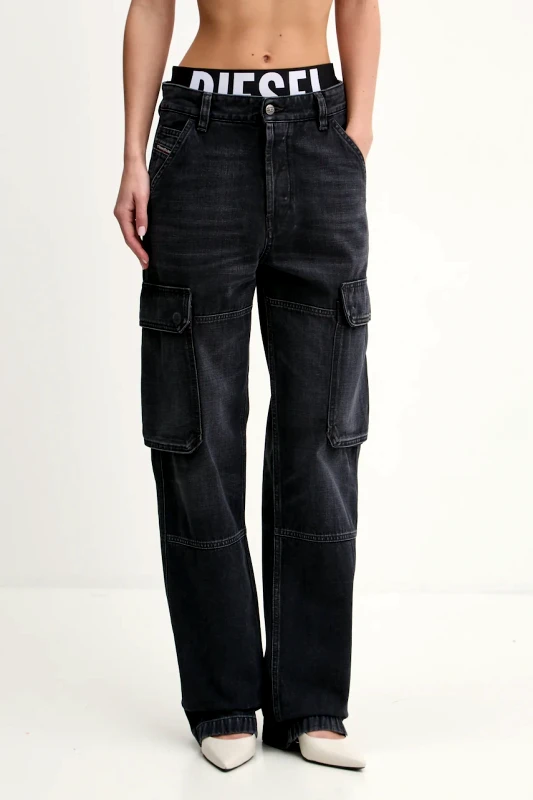 Diesel Τζιν παντελόνι Diesel D-POT-CARGO L.32 TROUSERS