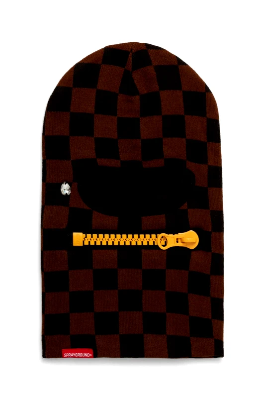 Sprayground Μπαλακλάβα λαιμού Sprayground χρώμα: καφέ, 910HW385NSZ