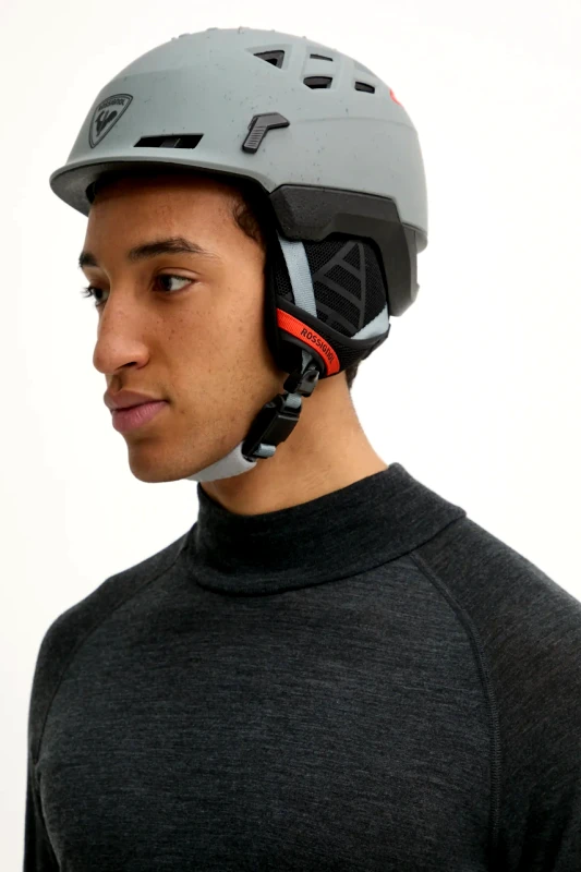 Rossignol Κράνος σκι Rossignol Escaper Impacts χρώμα: γκρι, RKNHP01