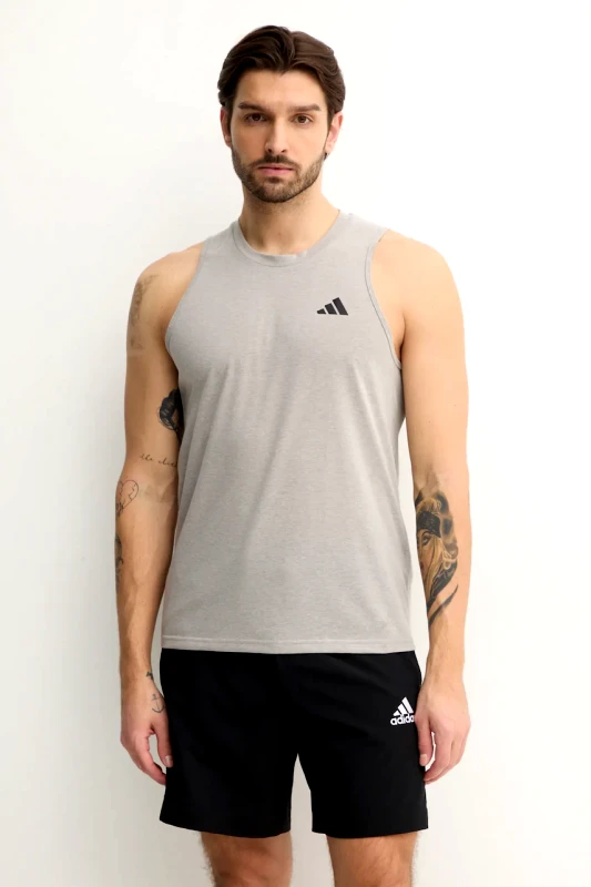 adidas Performance Μπλουζάκι προπόνησης adidas Performance Train Essentials χρώμα: γκρι, IC6950