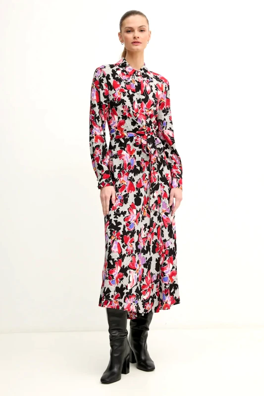 DIANE VON FURSTENBERG Φόρεμα DIANE VON FURSTENBERG χρώμα: μαύρο, DVFDW4S015