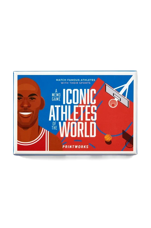 Printworks Παιχνίδι με κάρτες Printworks Memory Iconic Athletes