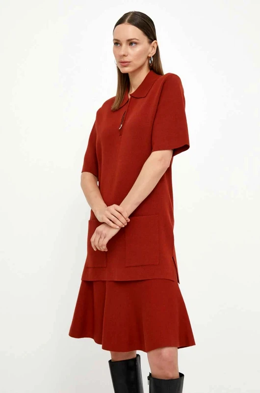 Tiger of Sweden Πουλόβερ Tiger Of Sweden χρώμα: πορτοκαλί