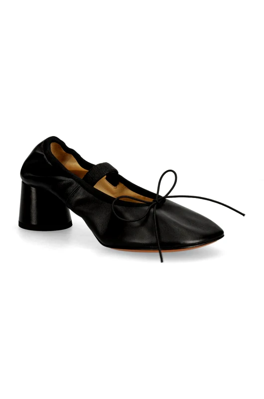 Proenza Schouler Δερμάτινα γοβάκια Proenza Schouler Glove Mary Jane χρώμα: μαύρο, PS41261A