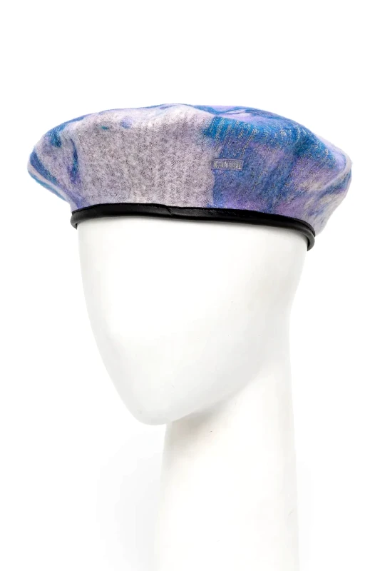Kangol Μάλλινος μπερές Kangol HEATHERED TIE DYE χρώμα: μοβ, K3711.GS401