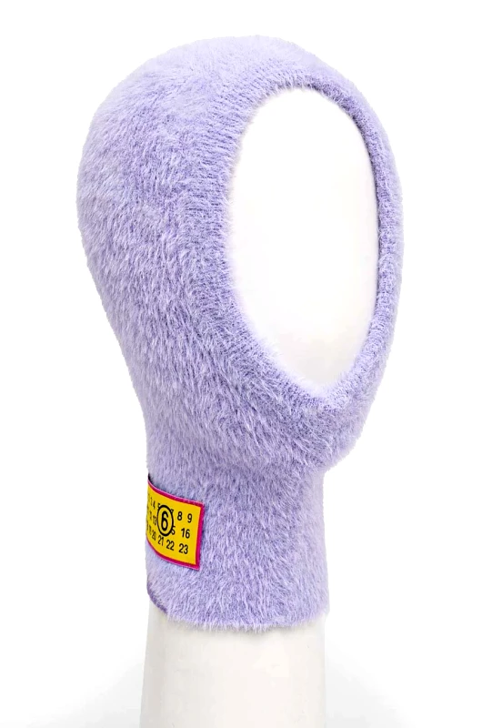 MM6 Maison Margiela Μπαλακλάβα λαιμού MM6 Maison Margiela χρώμα: μοβ, S62TC0042.M13073
