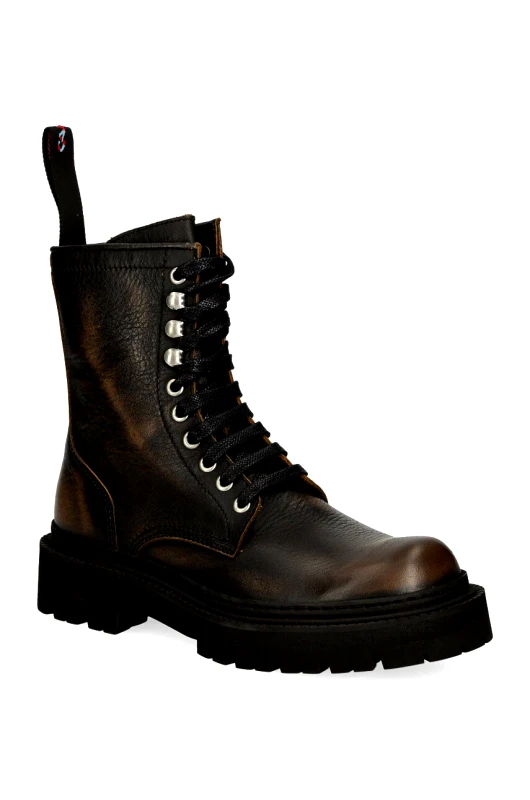 Camperlab Δερμάτινα workers CAMPERLAB Eki χρώμα: καφέ, A700016-001