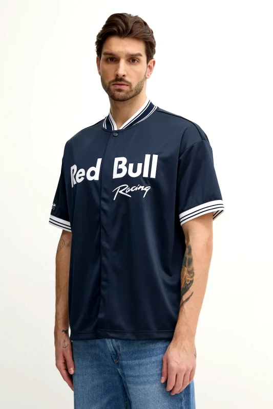 Red Bull Racing x Pepe Jeans Πουκάμισο Red Bull Racing x Pepe Jeans RBR SPORTS JERSEY χρώμα: ναυτικό μπλε, RM540014