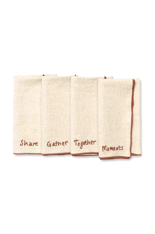 Ferm Living Σετ χαρτοπετσέτες ferm LIVING Occasion 4-pack