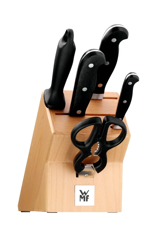 WMF WMF Σετ μαχαιριών με ξύστρα και ψαλίδι Spitzenklasse Plus (6-pack)