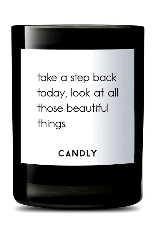 Candly Candly Αρωματικό κερί σόγιας Take a step back 250 g