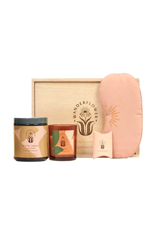 Wanderflower Σετ προϊόντων χαλάρωσης Wanderflower Off-Grid Digital Detox Set 4-pack