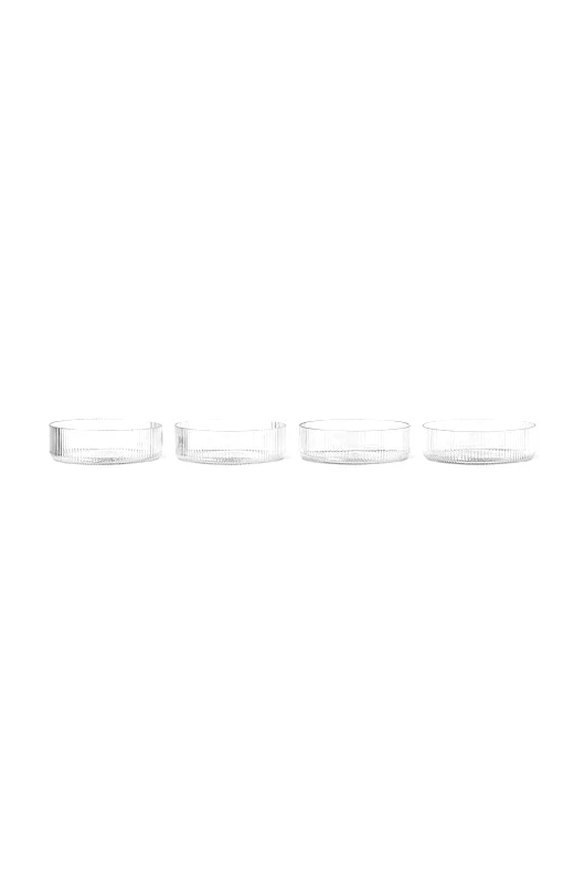 Ferm Living Μπολ σερβιρίσματος ferm LIVING Ripple 4-pack