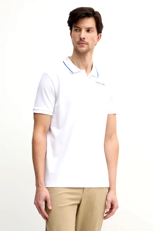 Red Bull Racing x Pepe Jeans Πόλο Red Bull Racing x Pepe Jeans TIPPED LOGO POLO