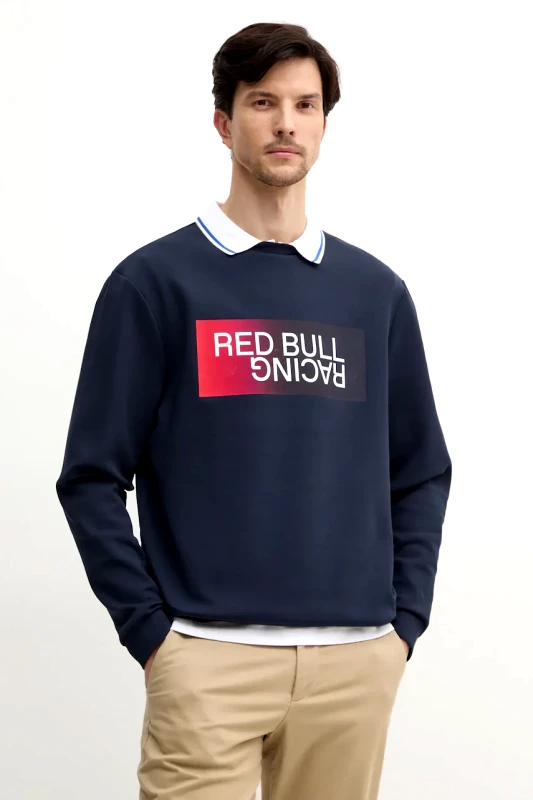 Red Bull Racing x Pepe Jeans Μπλούζα Red Bull Racing x Pepe Jeans OMBRE LOGO CREW