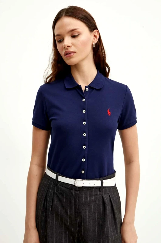 Polo Ralph Lauren Πόλο Polo Ralph Lauren χρώμα: ναυτικό μπλε, 211939272