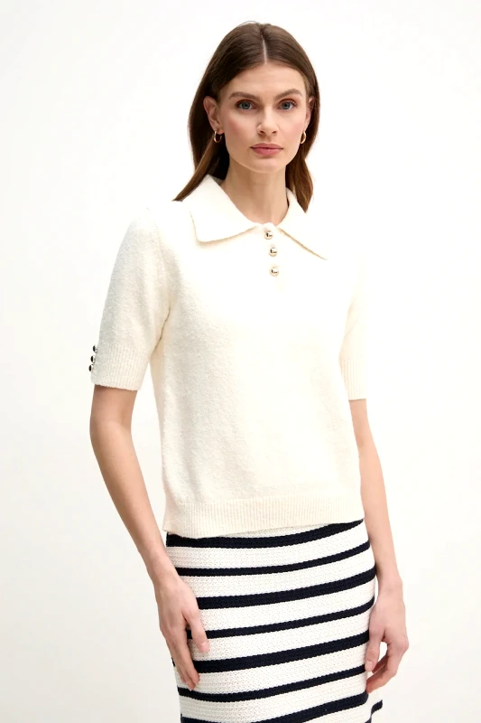 OUI Πουλόβερ OUI χρώμα: μπεζ, 91943